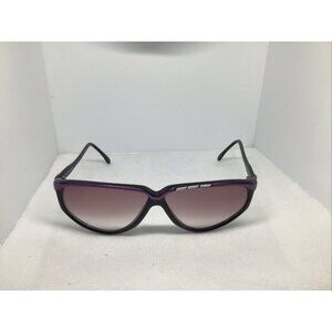 Sover black And Purple sunglasses w turquoise hand, NOS 80s
